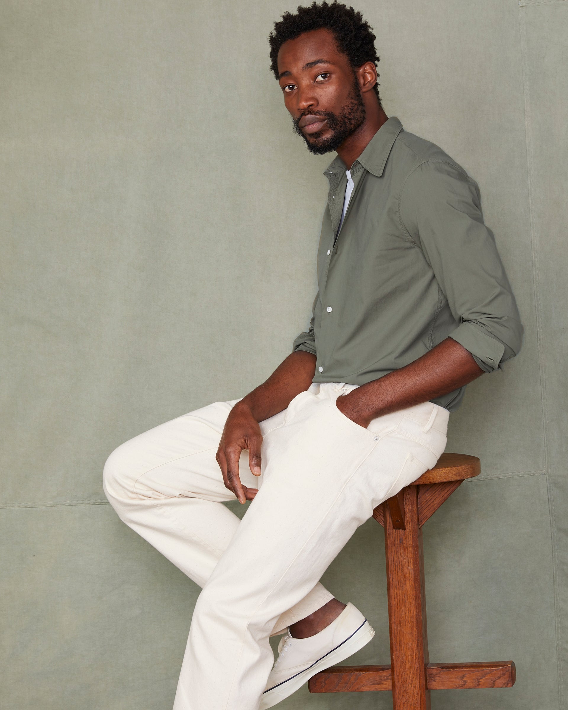 Soft collar shirt - Image 1