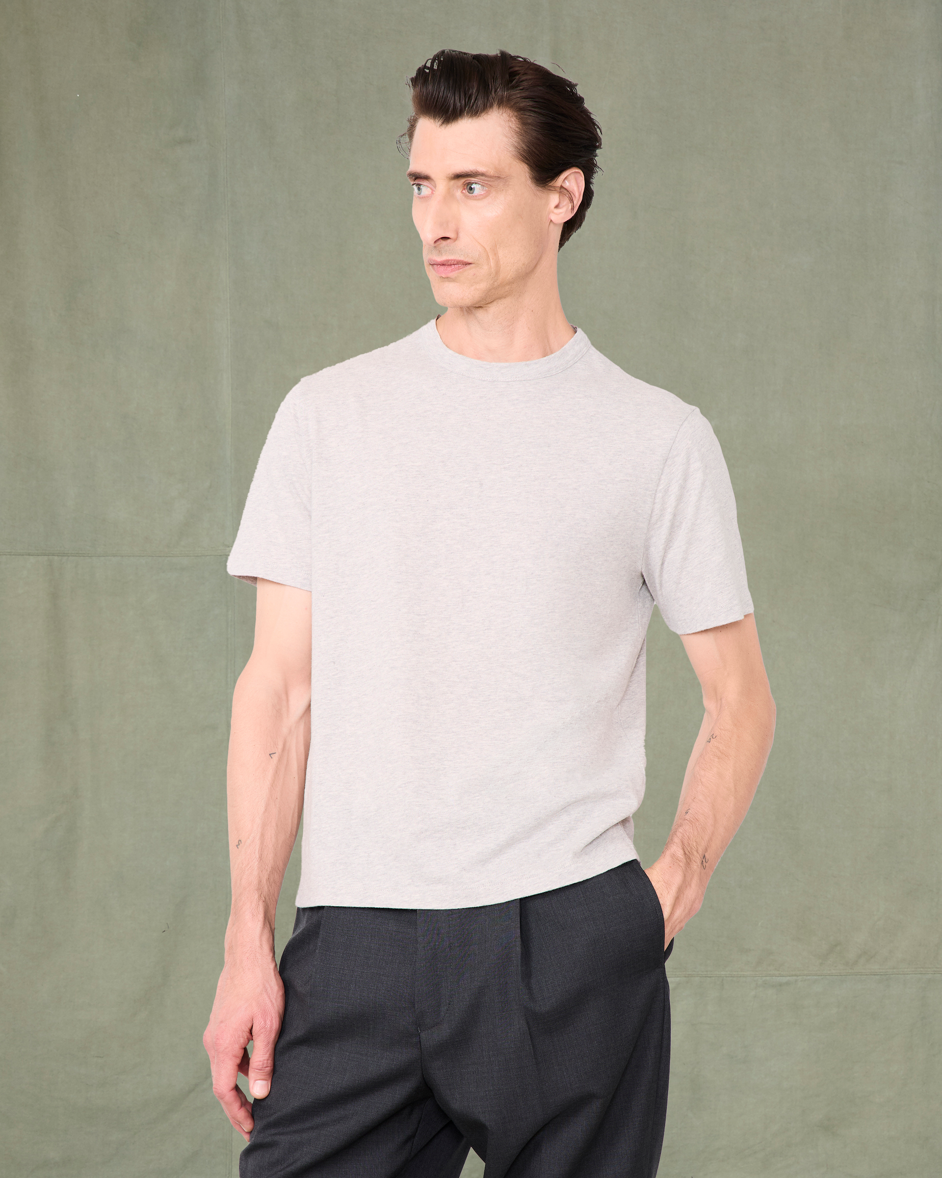 T-shirt col rond - Image 4