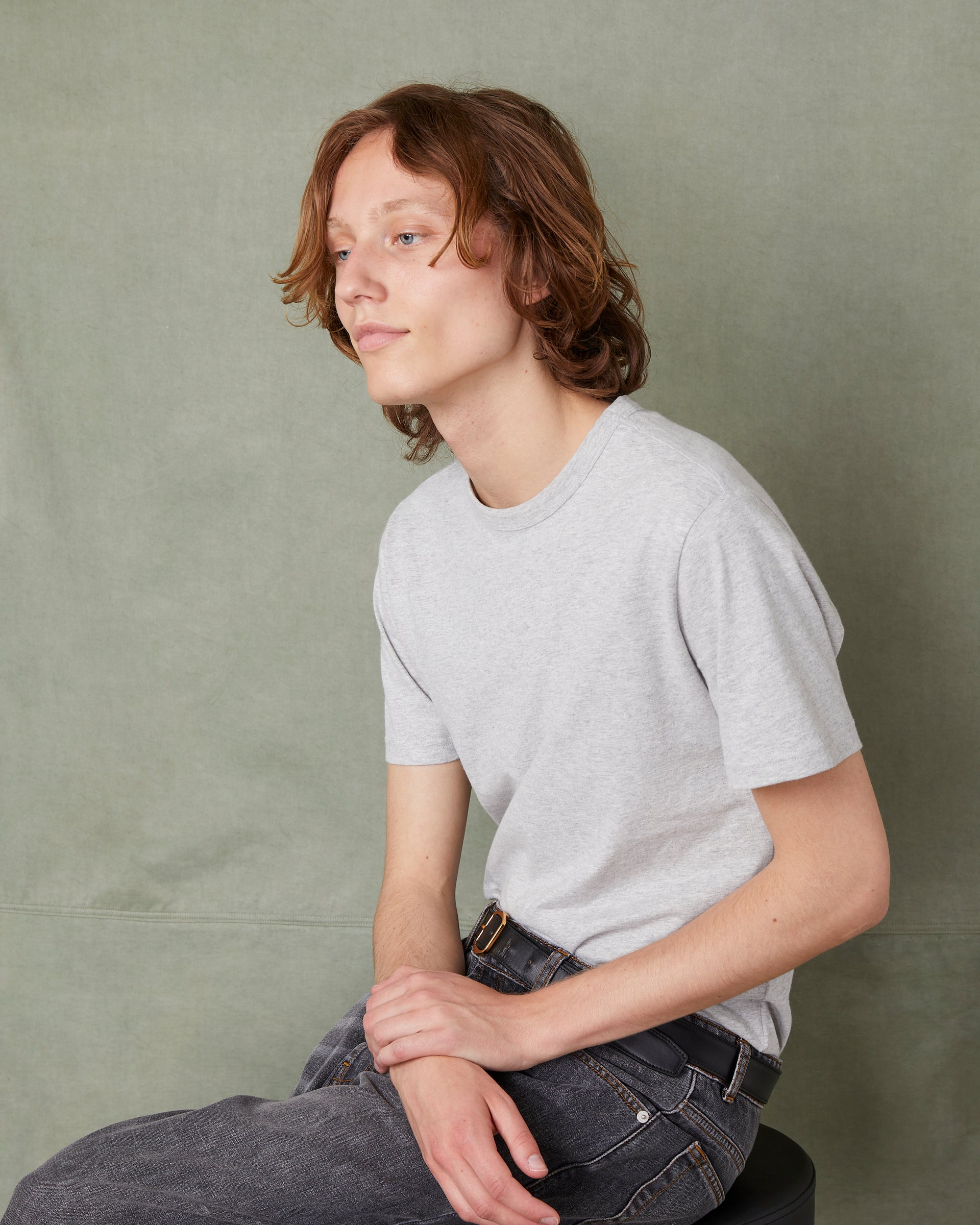 T-shirt col rond - Image 1