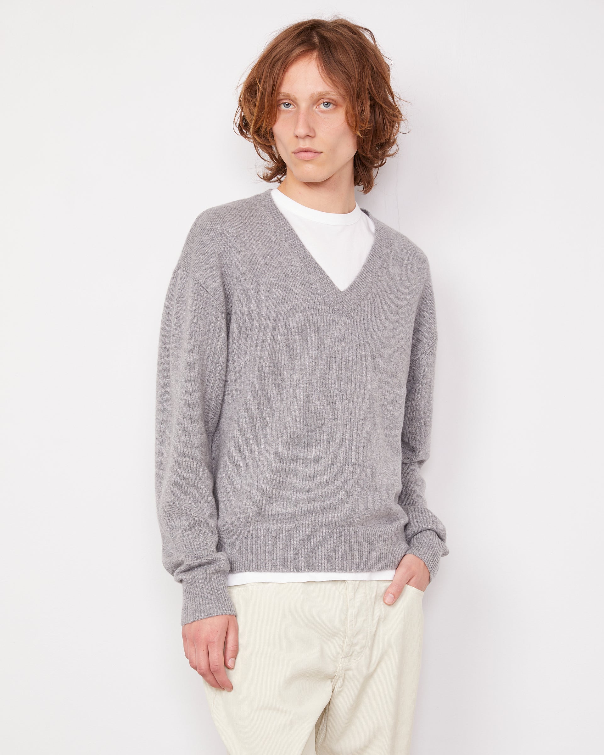 Manu vneck soft cashmere 2 - Image 1