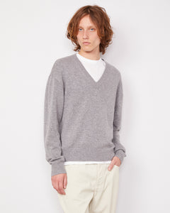 Manu vneck soft cashmere 2 - Miniature 1