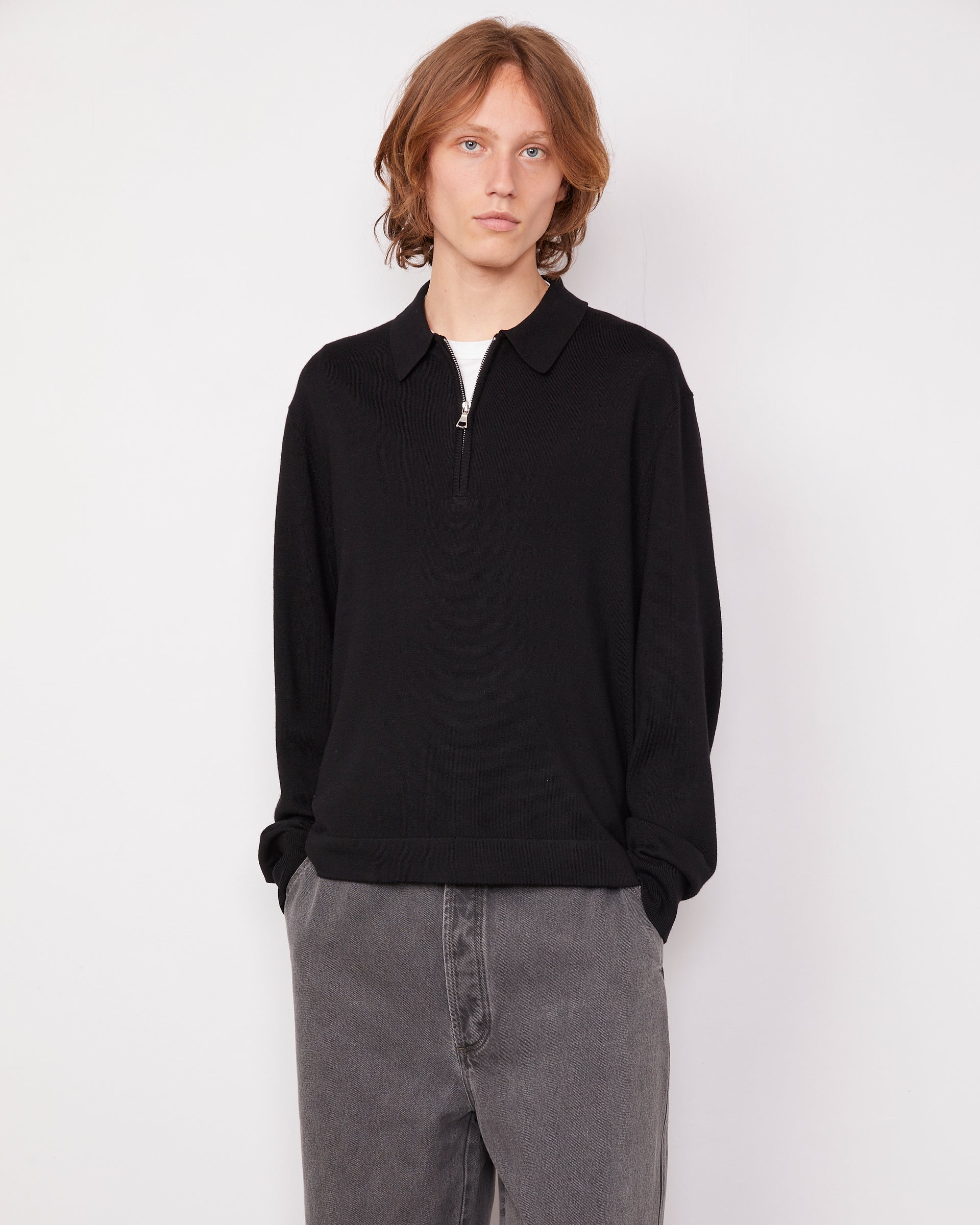 Bene zip polo merinos wool 2 - Image 2