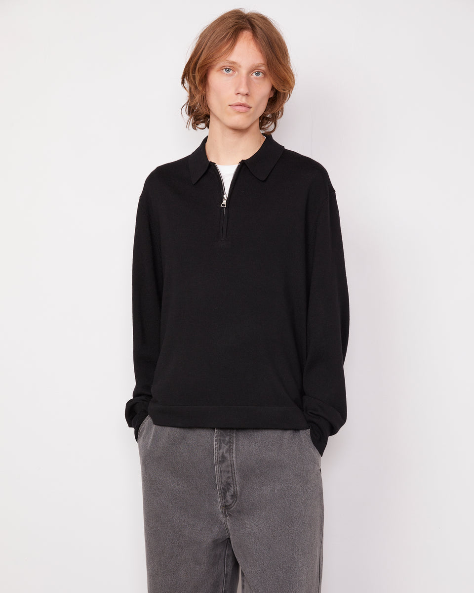 Bene zip polo merinos wool 2 - Image 2