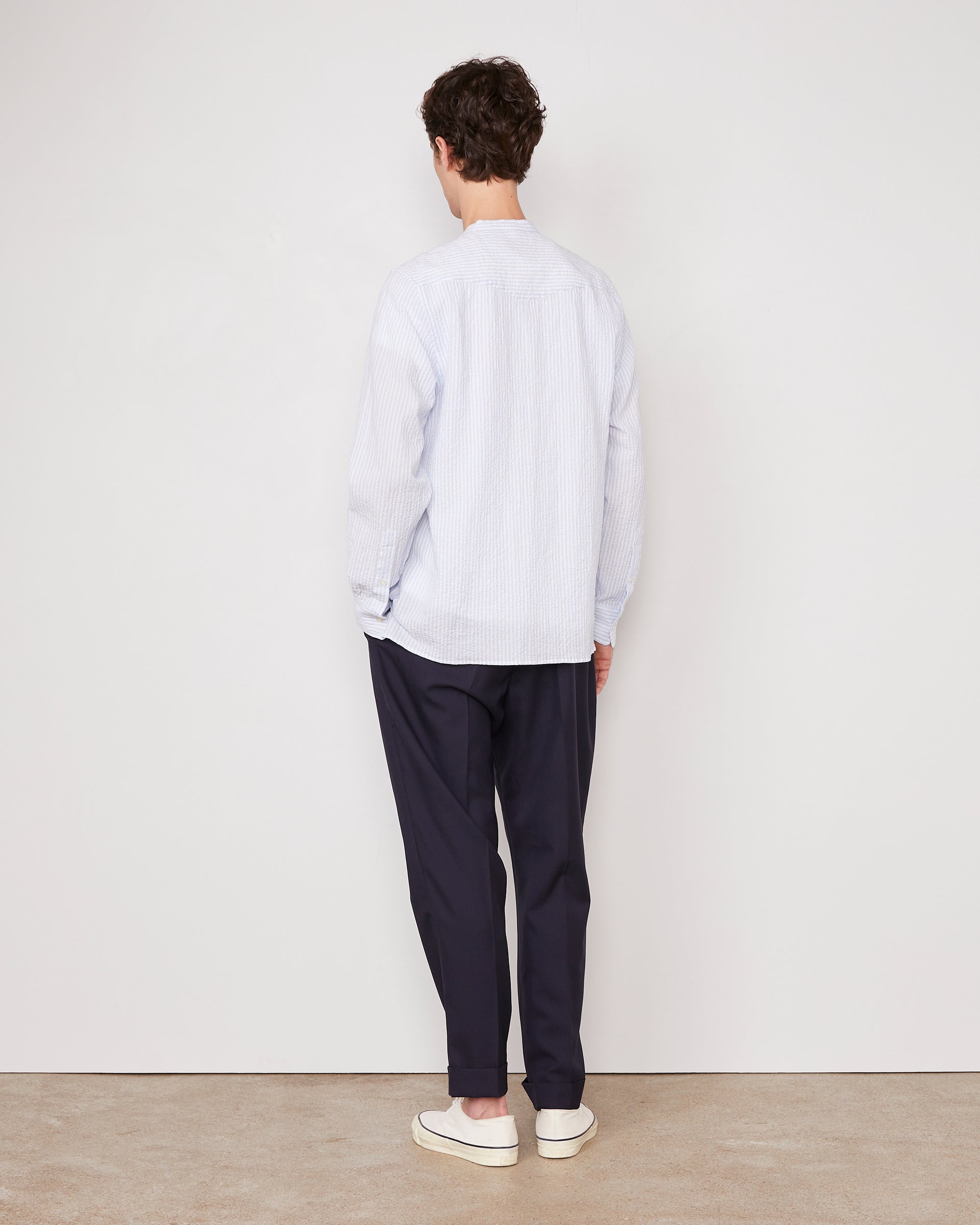 Gaston striped co seersucker - Image 3