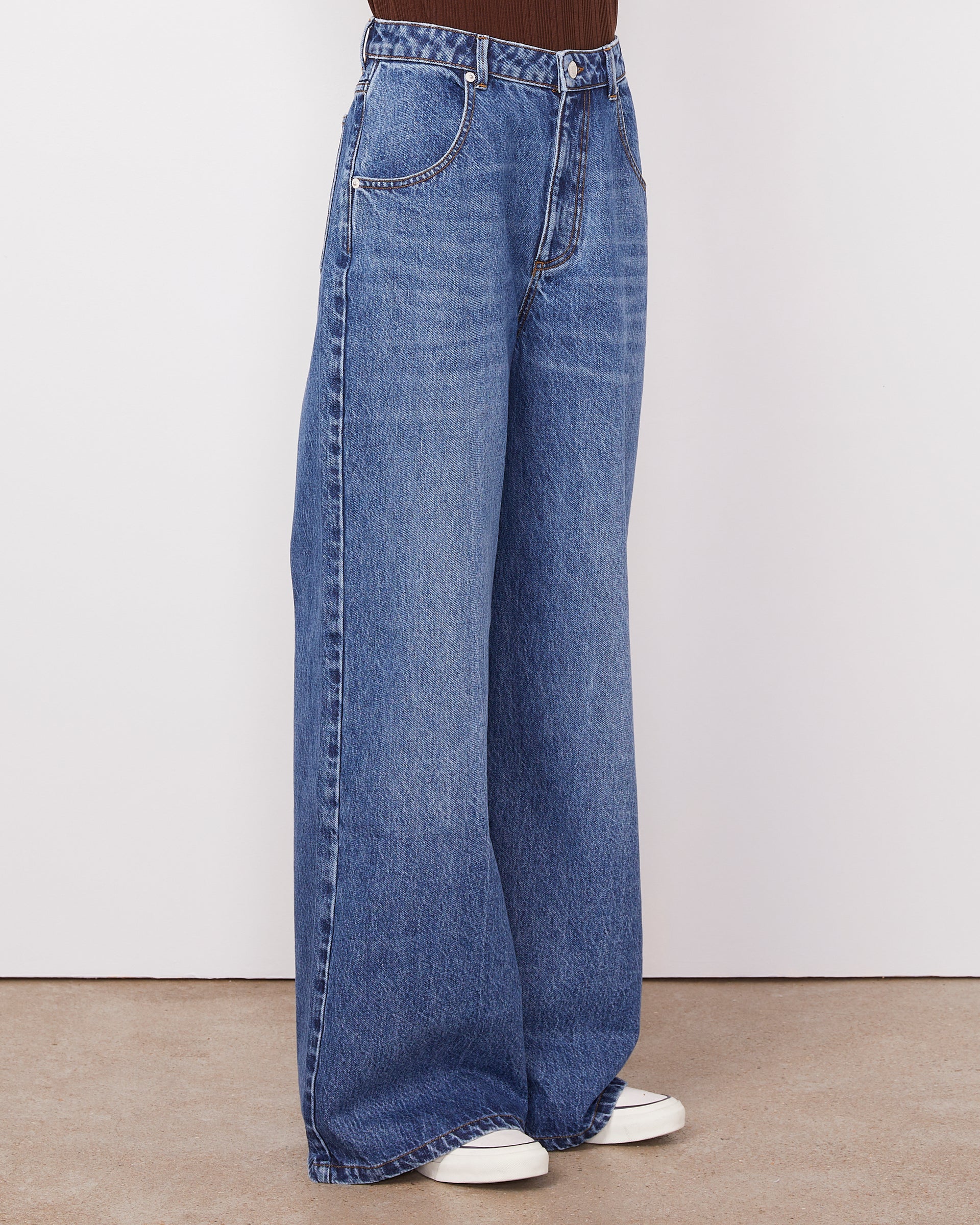 Mora washed cotton denim 2 - Image 3