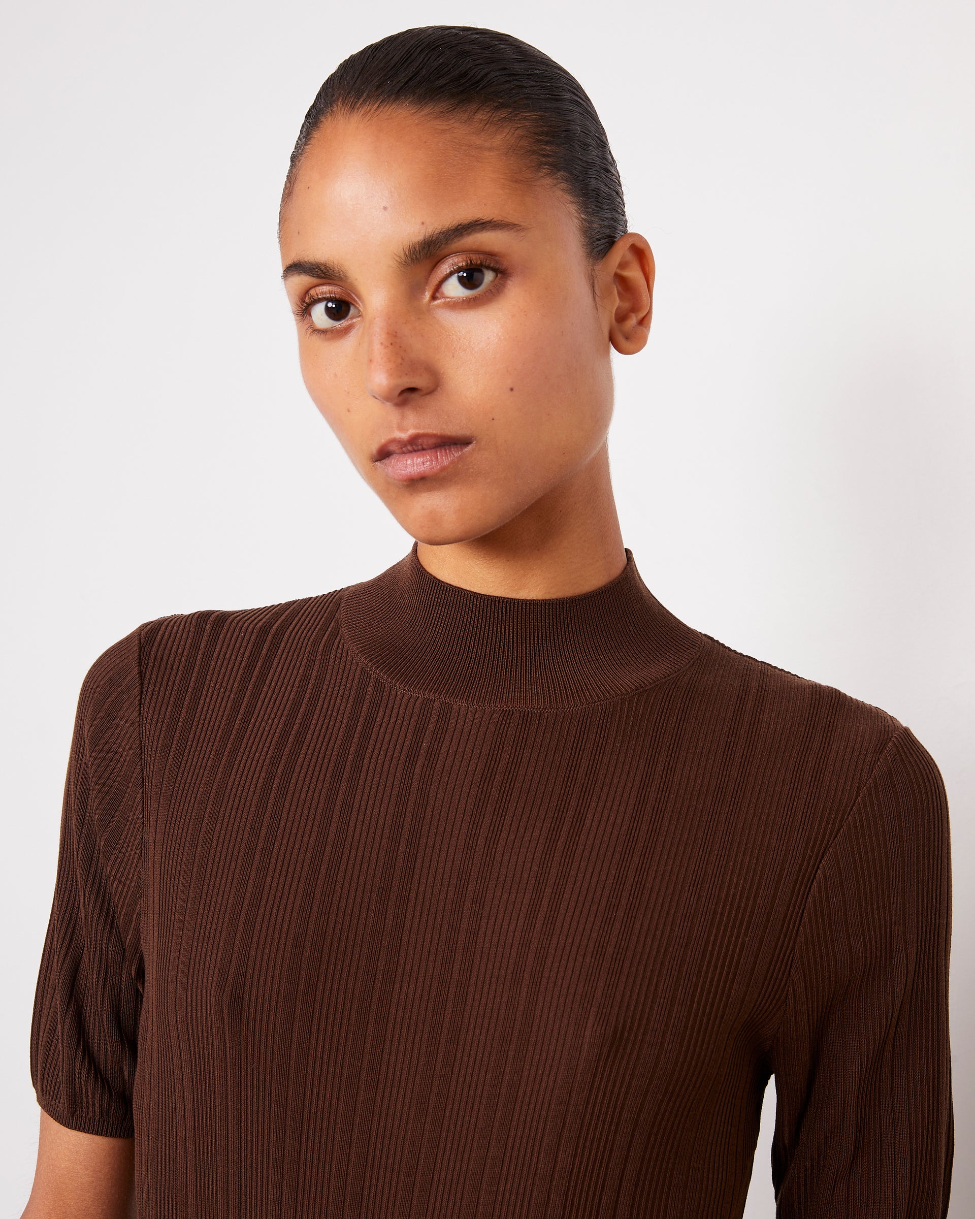 Laya mockneck lyocell wool 4 - Image 4