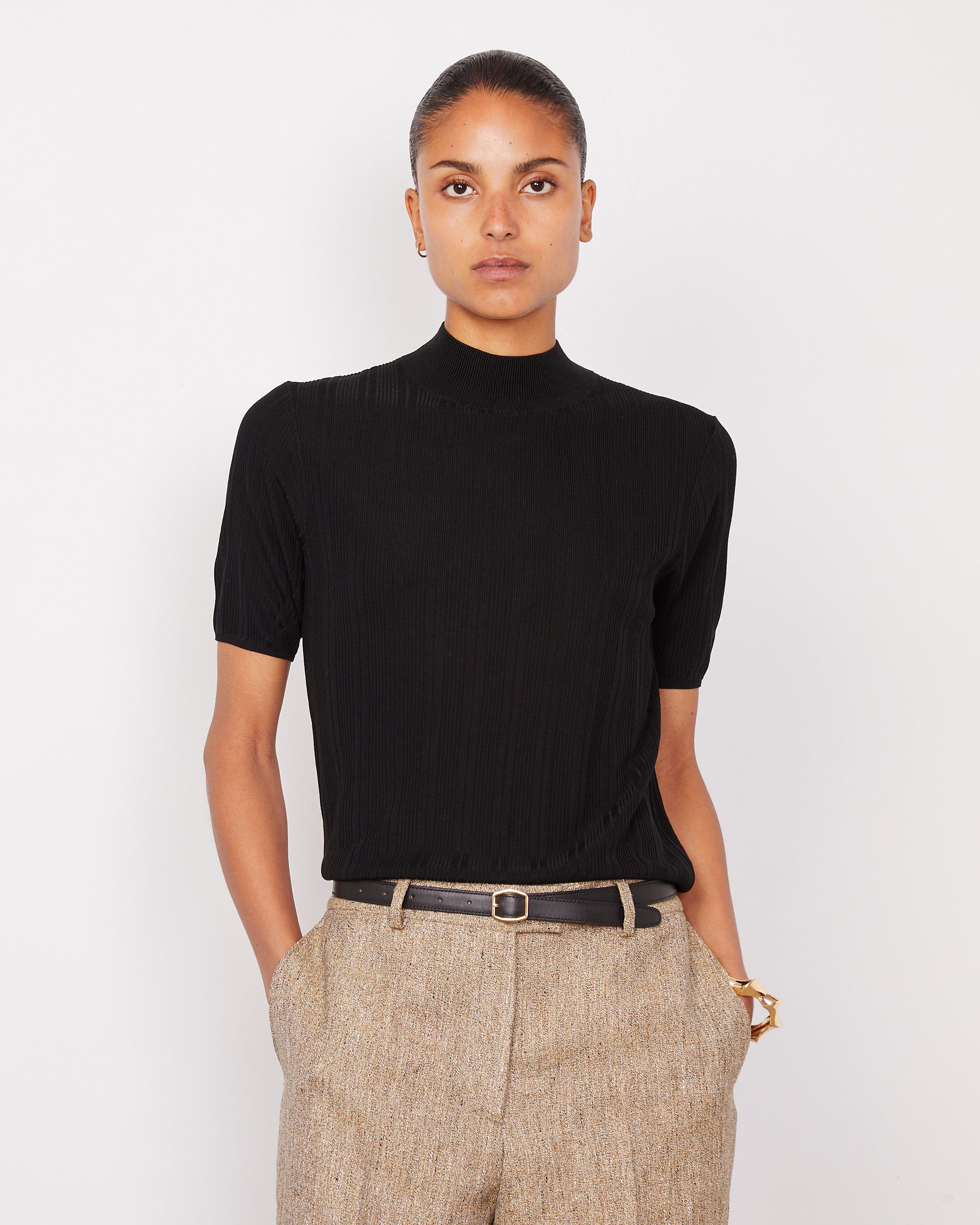 Laya mockneck lyocell wool 2 - Image 2