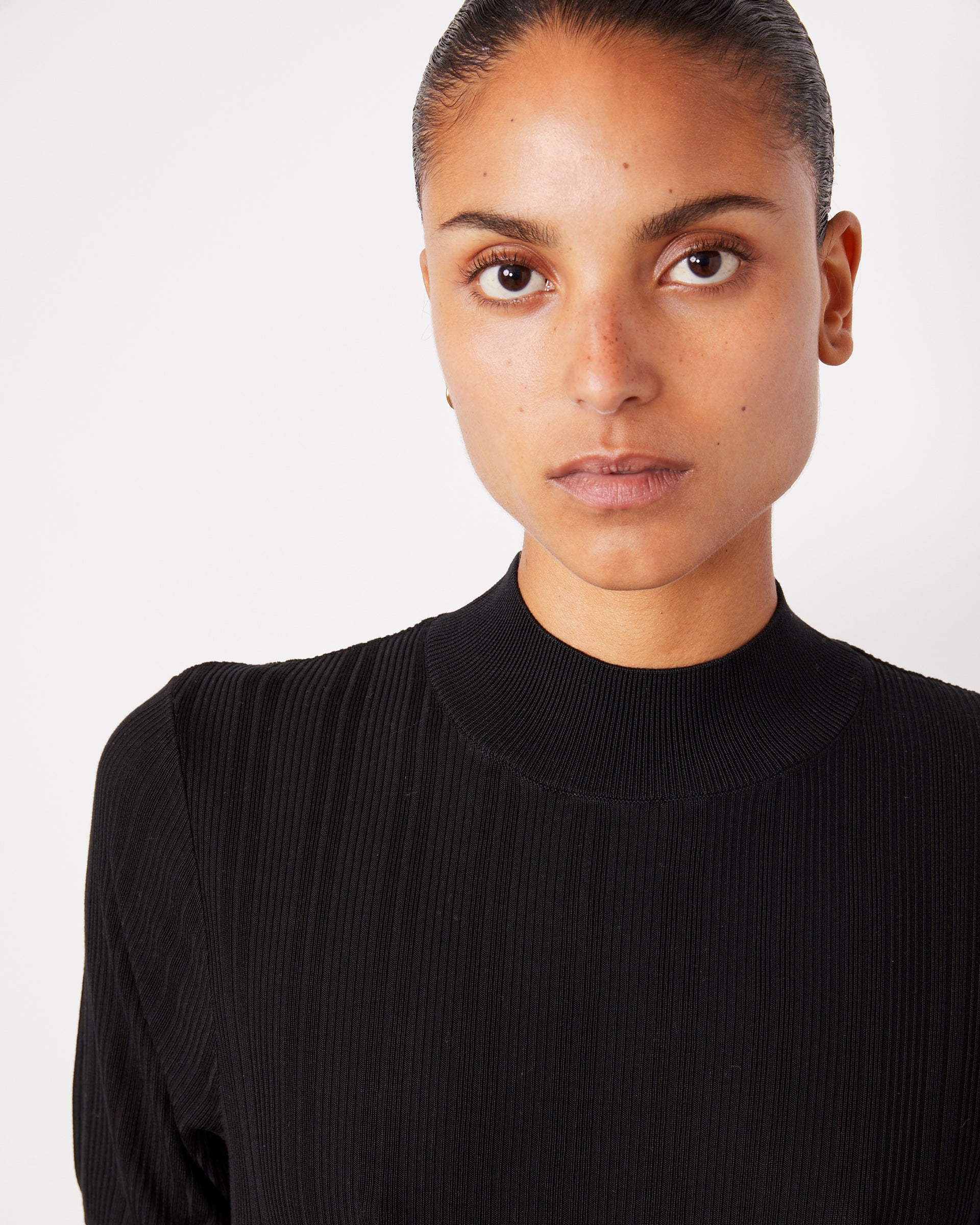 Laya mockneck lyocell wool 4 - Image 4