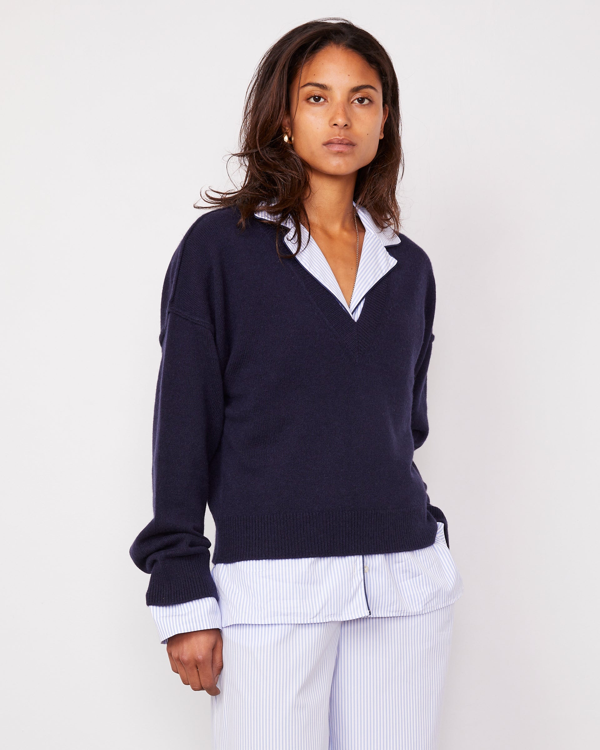 Misty vneck soft cashmere 2 - Image 1
