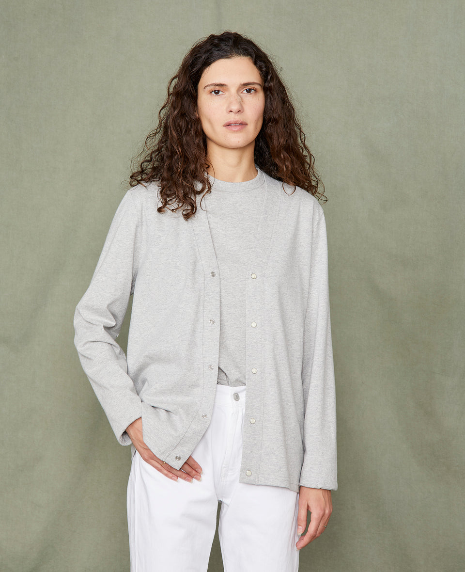 Jersey cardigan - Image 4