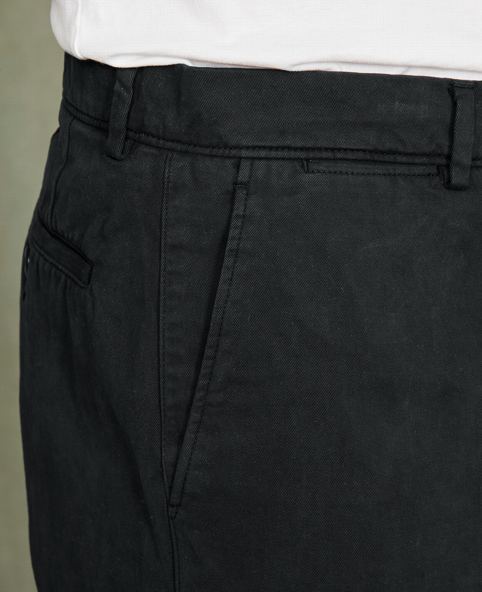 Chino plain front FADED BLACK - Image 3