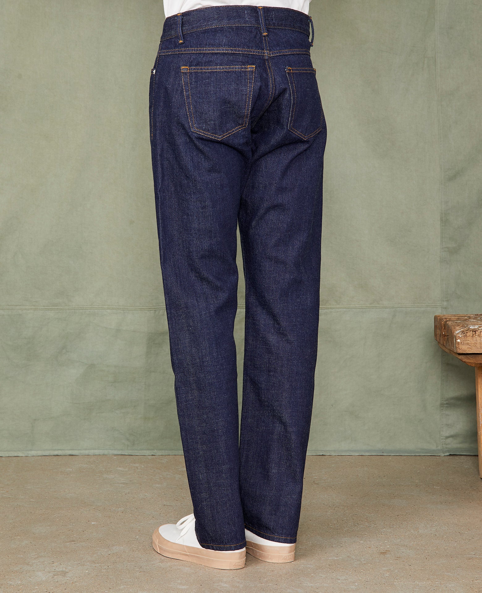 Jean droit denim selvedge japonais – Officine Générale