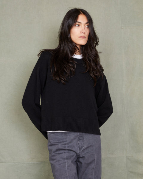 SHISHIKUI コットンニット ブラック ポコポコ サムホール Nicky sweater – Officine Générale