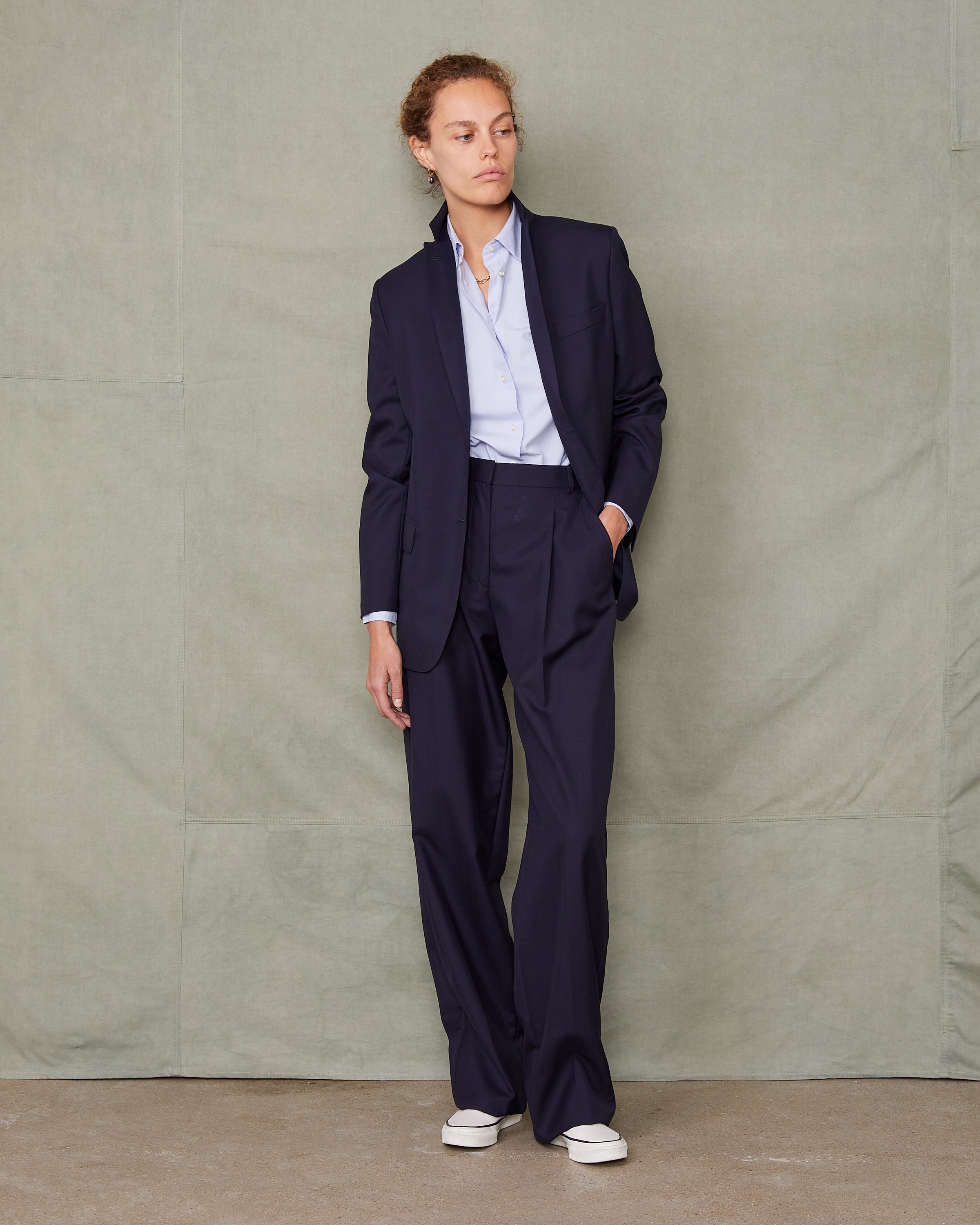 限定価格⭐︎フレームワーク　Officine Generale 紺ブレ Charlene jacket – Officine Générale