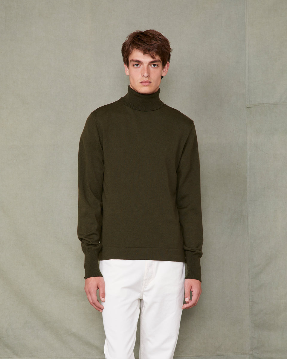 Pull col roulé - Image 2