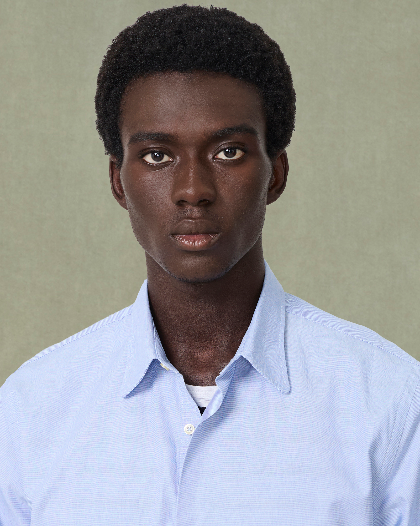 Chemise soft collar