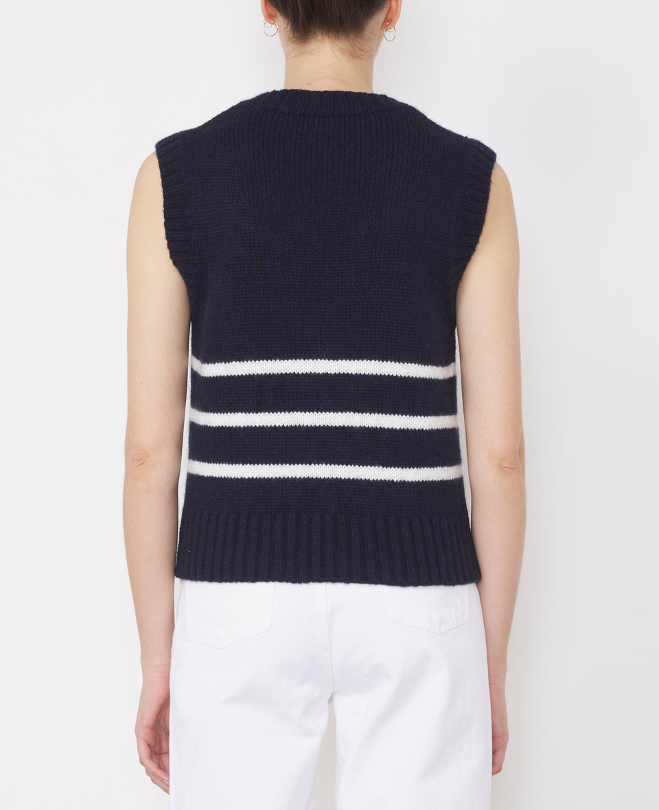 Sleeveless sweater - Image 3