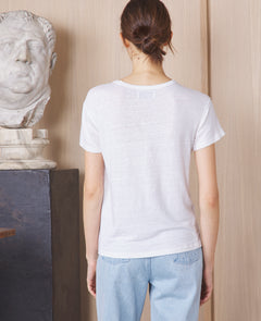 Lara tee piece dye fr linen - Miniature 3