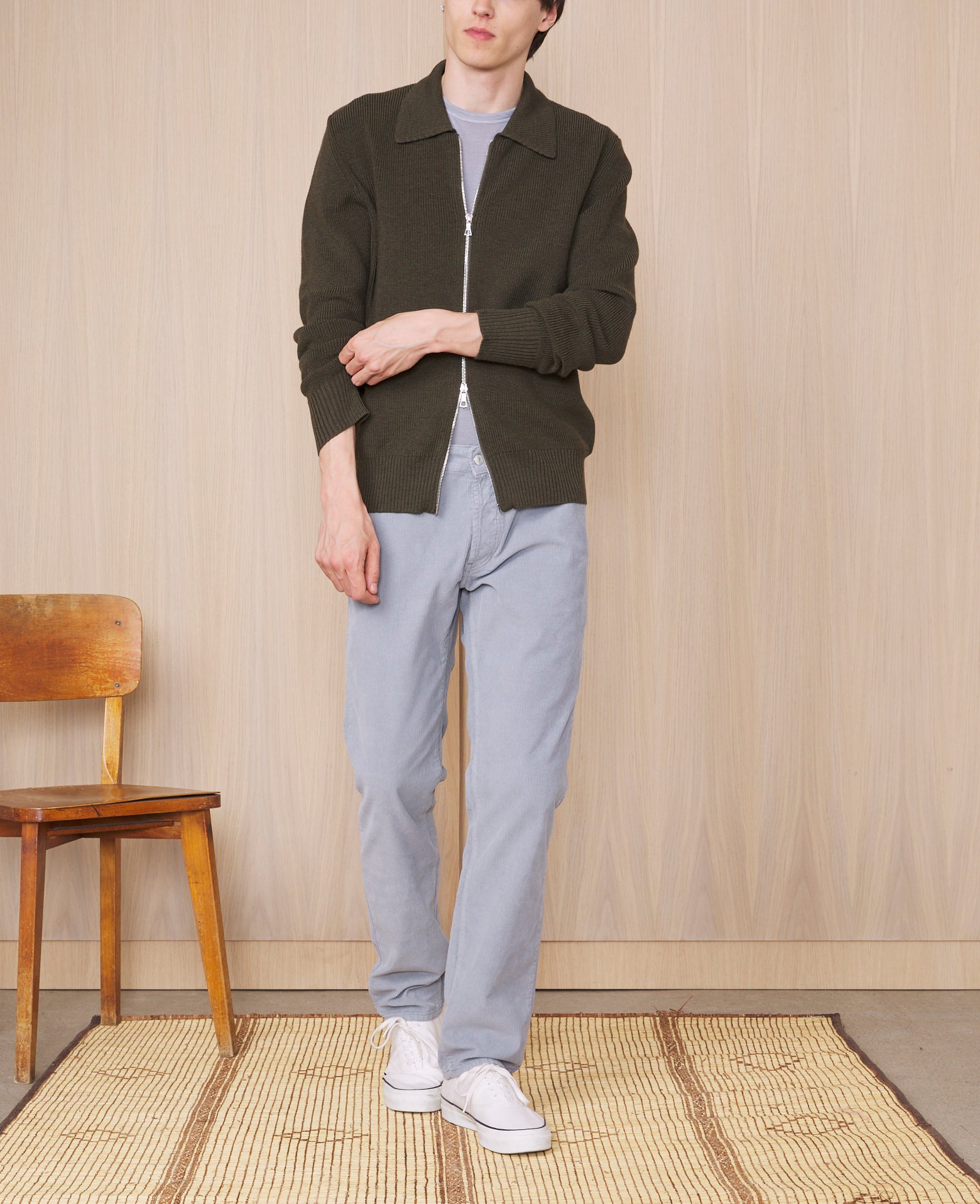 Tahar zip sweater