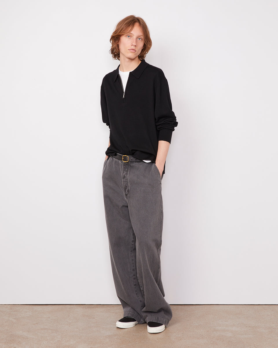 Nemir washed cotton denim 1 - Image 1