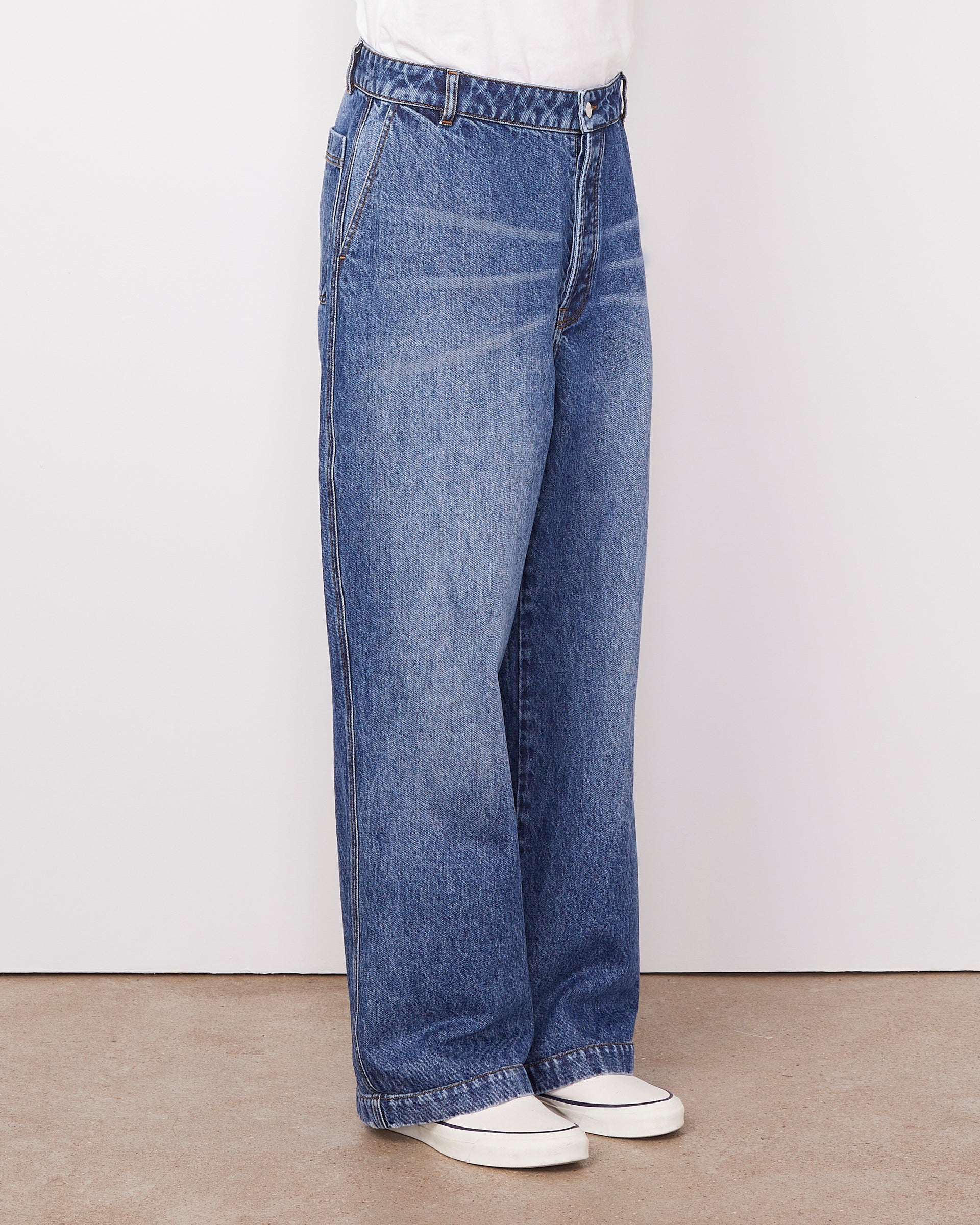 Nemir washed cotton denim 2 - Image 2