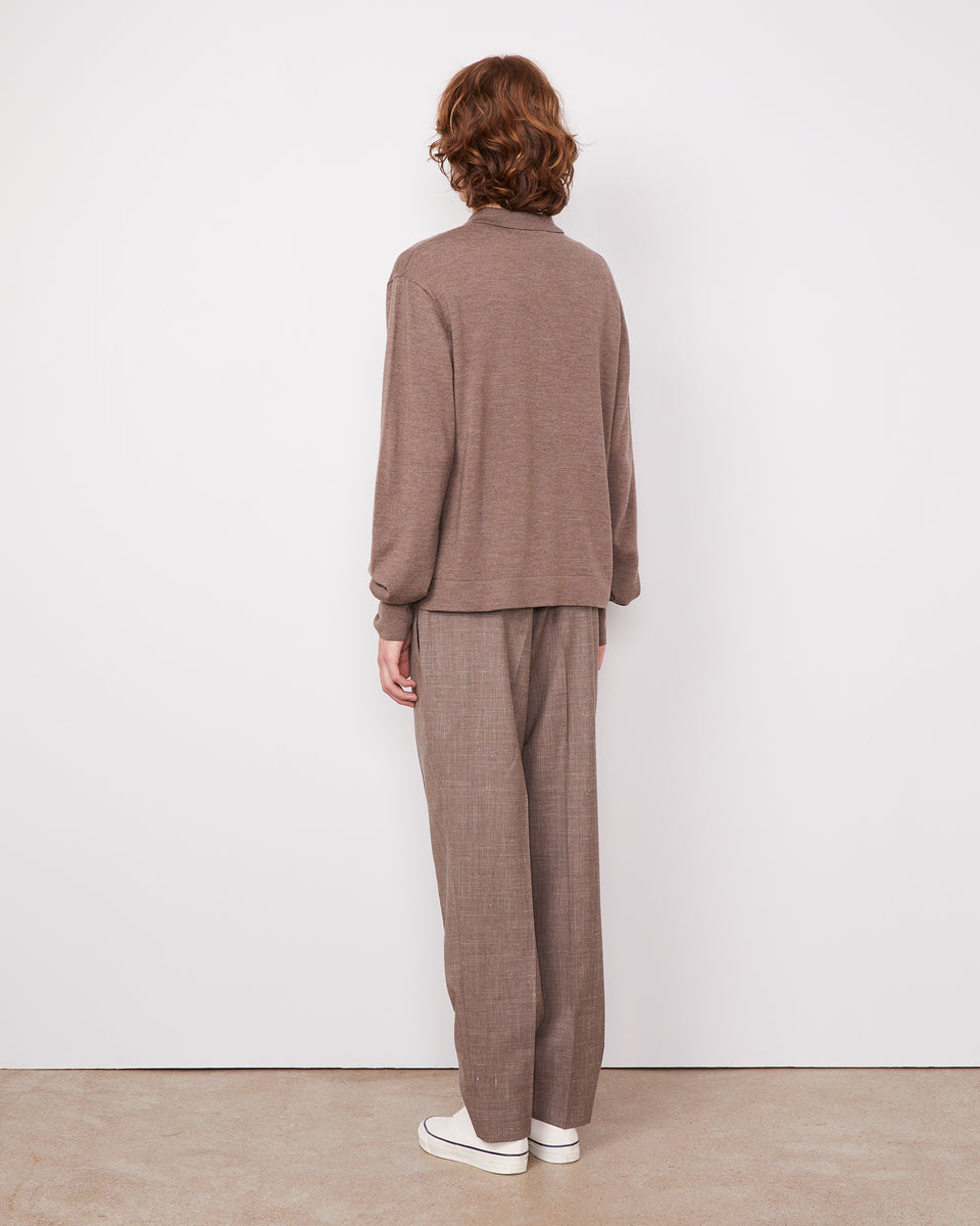 Bene zip polo merinos wool 3 - Image 3