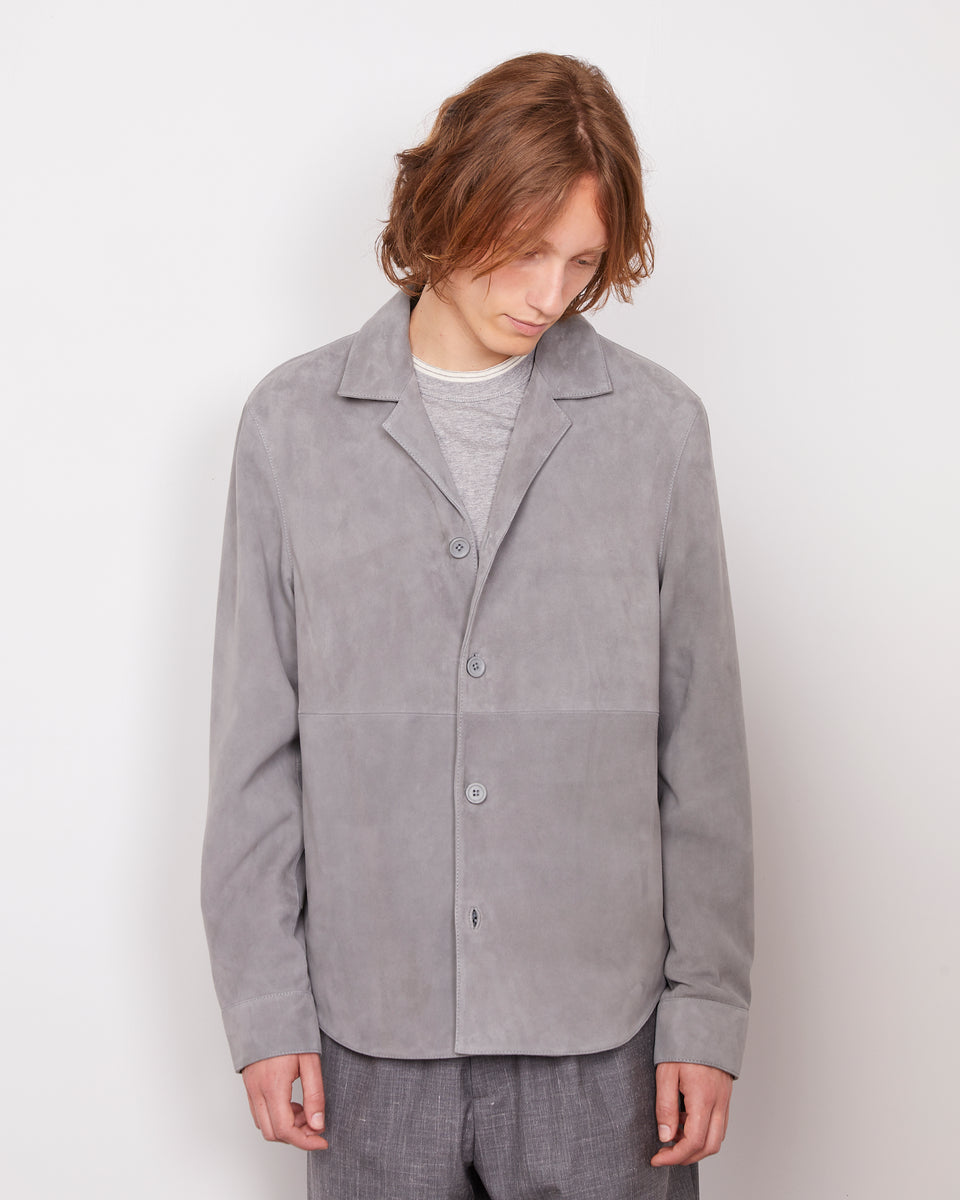 Julien overshirt goat suede 2 - Image 2