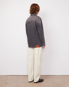 Bram jkt washed cotton denim 3 - Miniature 3