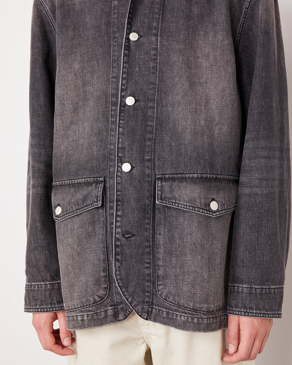Bram jkt washed cotton denim 4 - Image 4