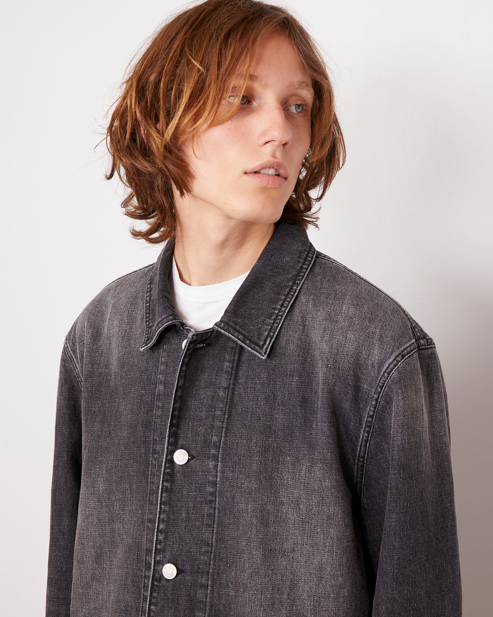 Bram jkt washed cotton denim 5 - Image 5