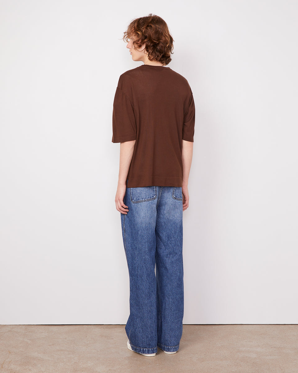 Boris knit tee lyocell wool 3 - Image 3