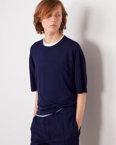 Boris knit tee lyocell wool 1 - Miniature 1