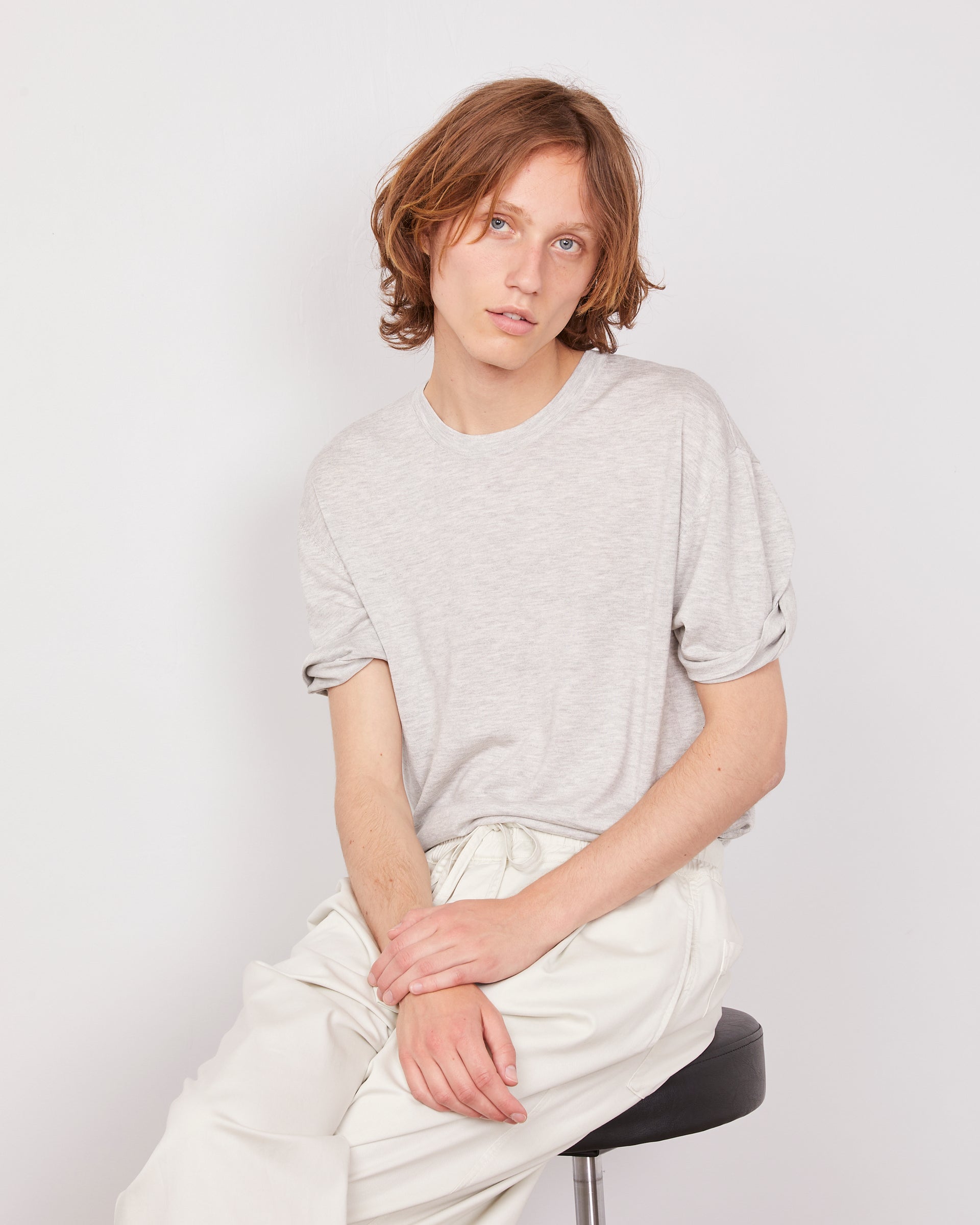 Boris knit tee lyocell wool 1 - Image 1