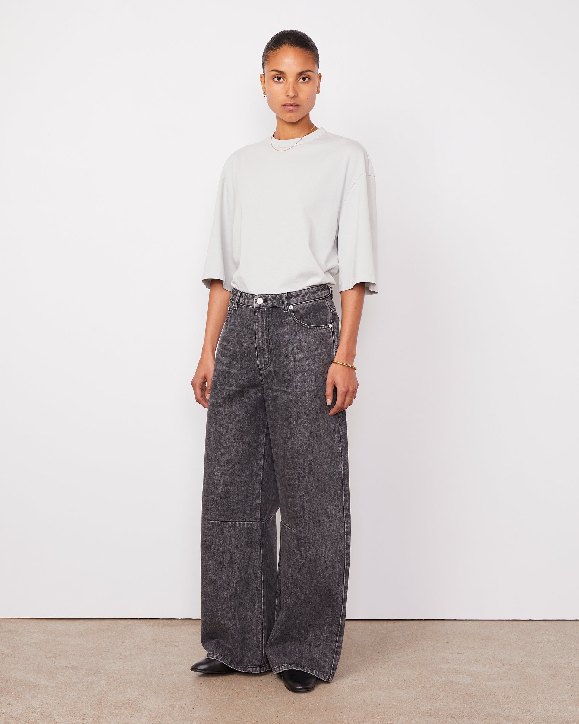 Sora washed cotton denim 1 - Image 1