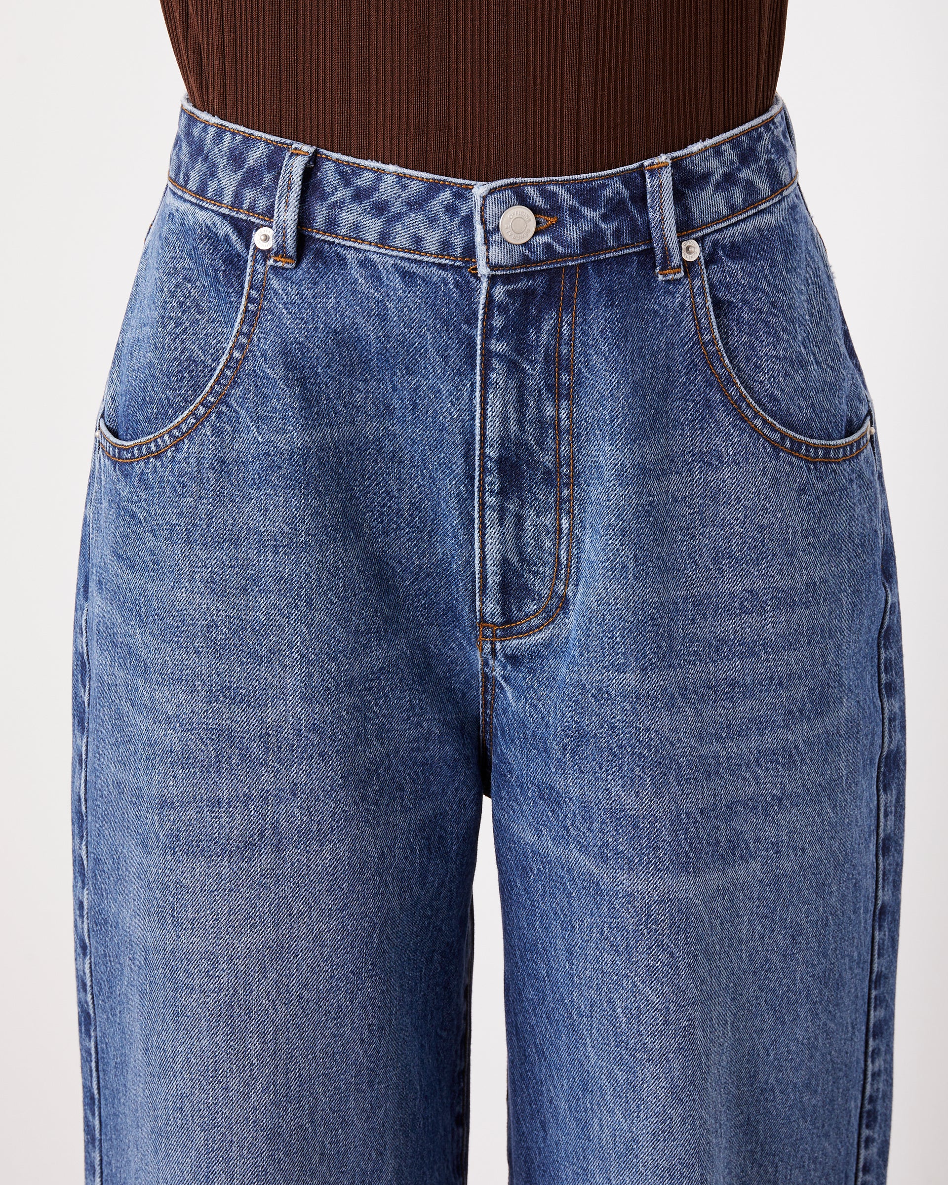 Mora washed cotton denim 4 - Image 4