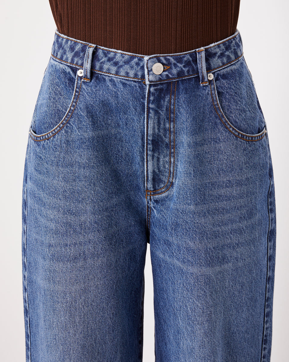 Mora washed cotton denim 4 - Image 4