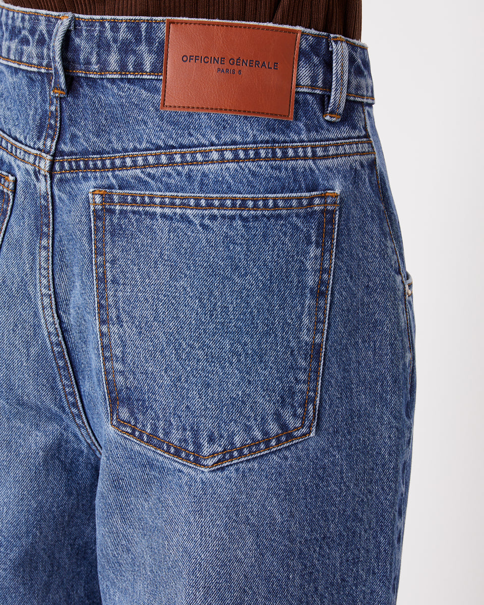 Mora washed cotton denim 5 - Image 5