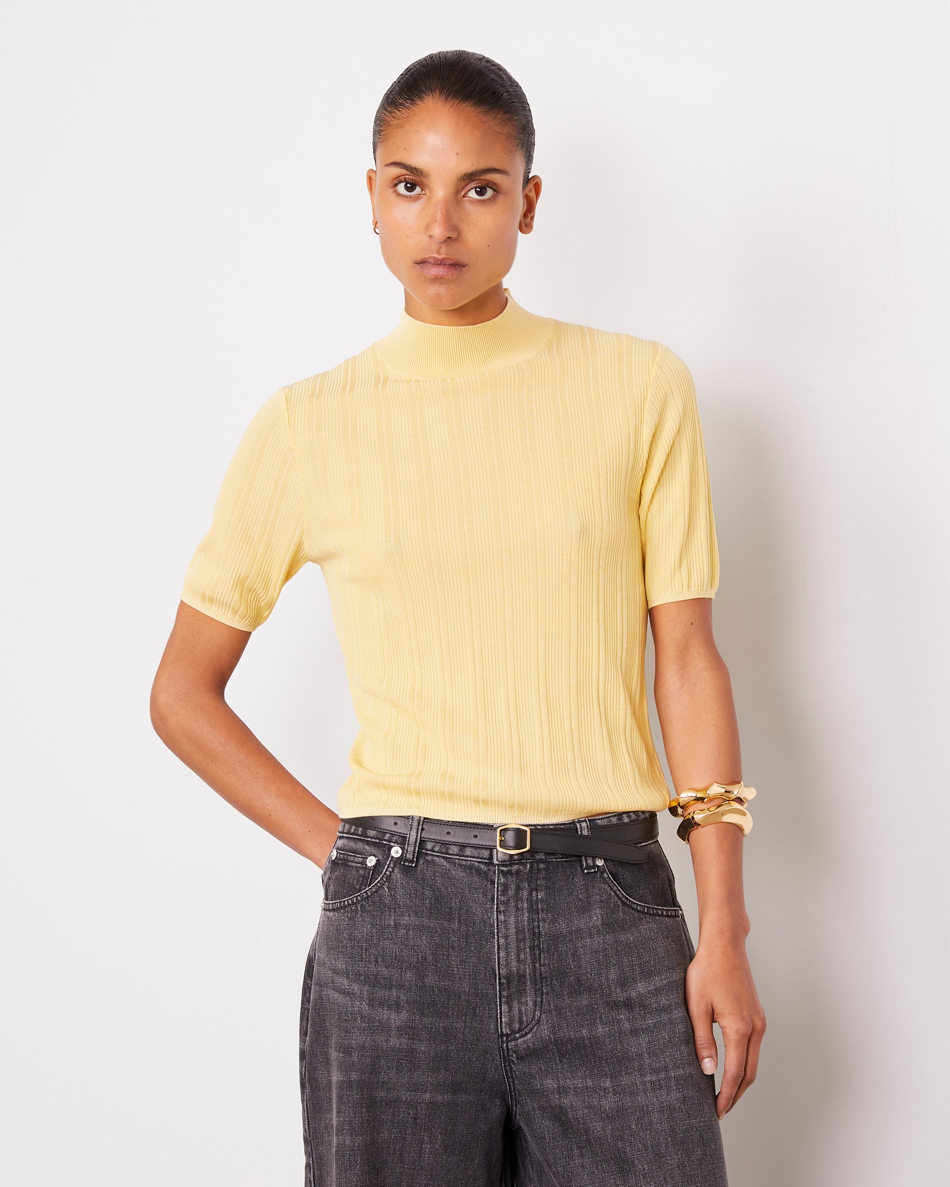 Laya mockneck lyocell wool 2 - Image 2