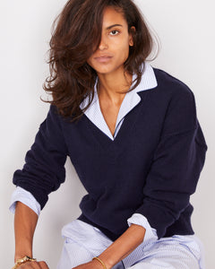 Misty vneck soft cashmere 1 - Miniature 1