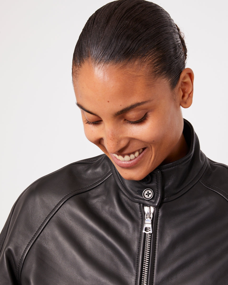 Dorina jacket lamb leather 4 - Image 4