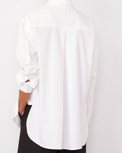 Yari white cotton poplin 3 - Miniature 3