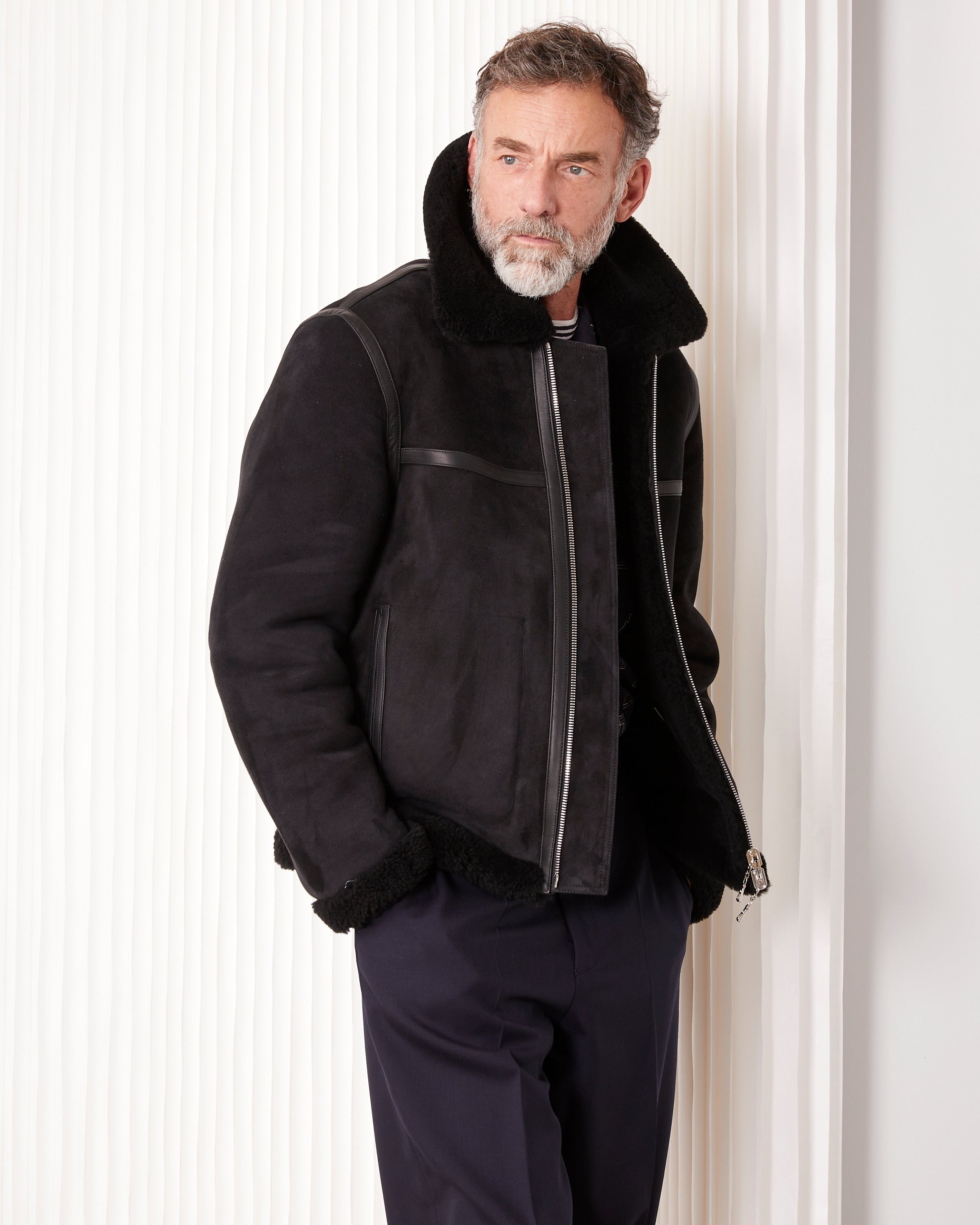 Blousons cuir Homme Haut De Gamme – Officine Générale – Officine