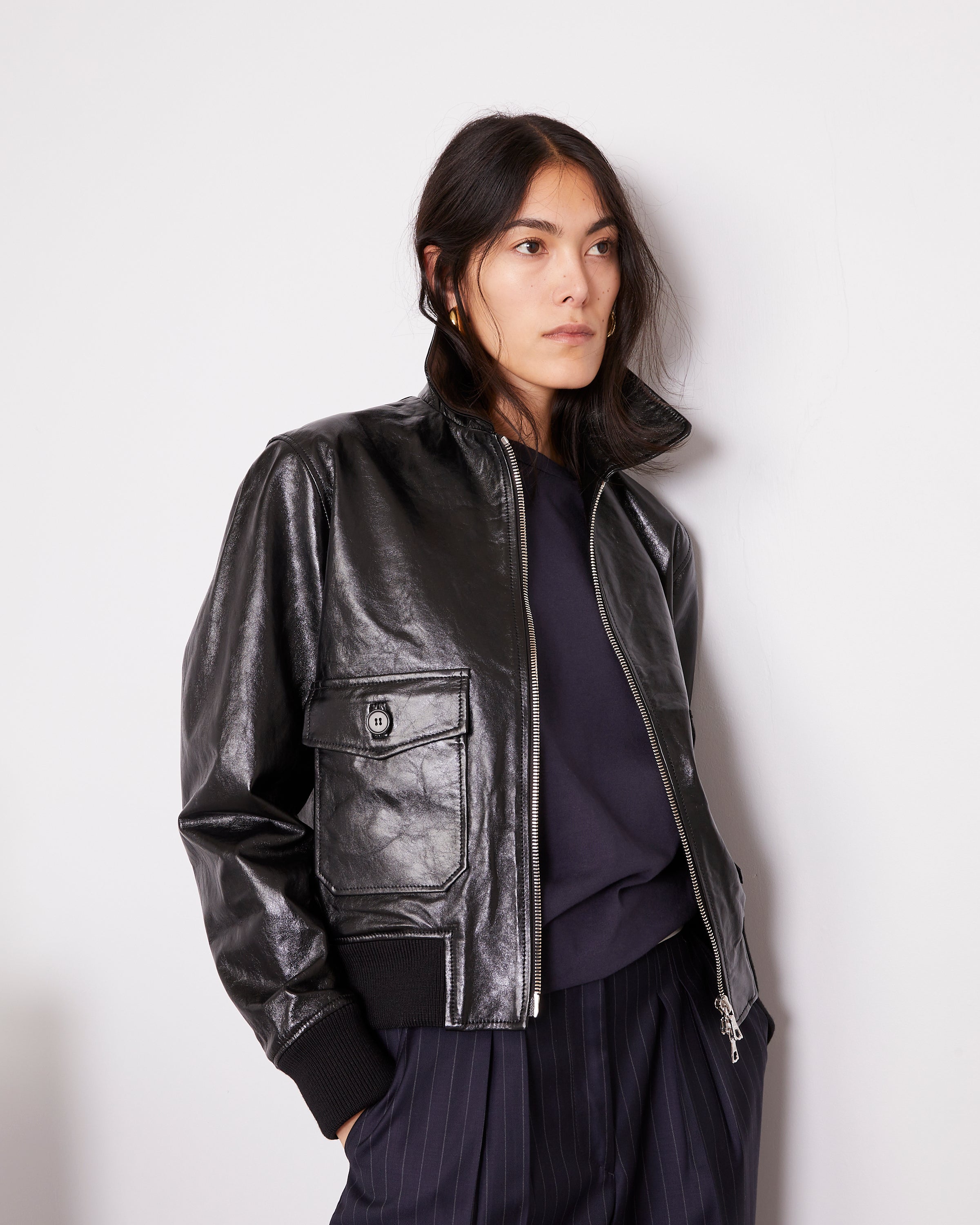 Blousons cuir Haut De Gamme Femme – Officine Générale – Officine