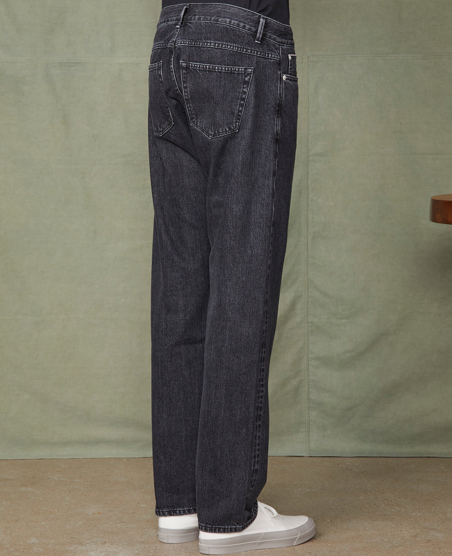 Orientique Jean Pull On Washed Denim