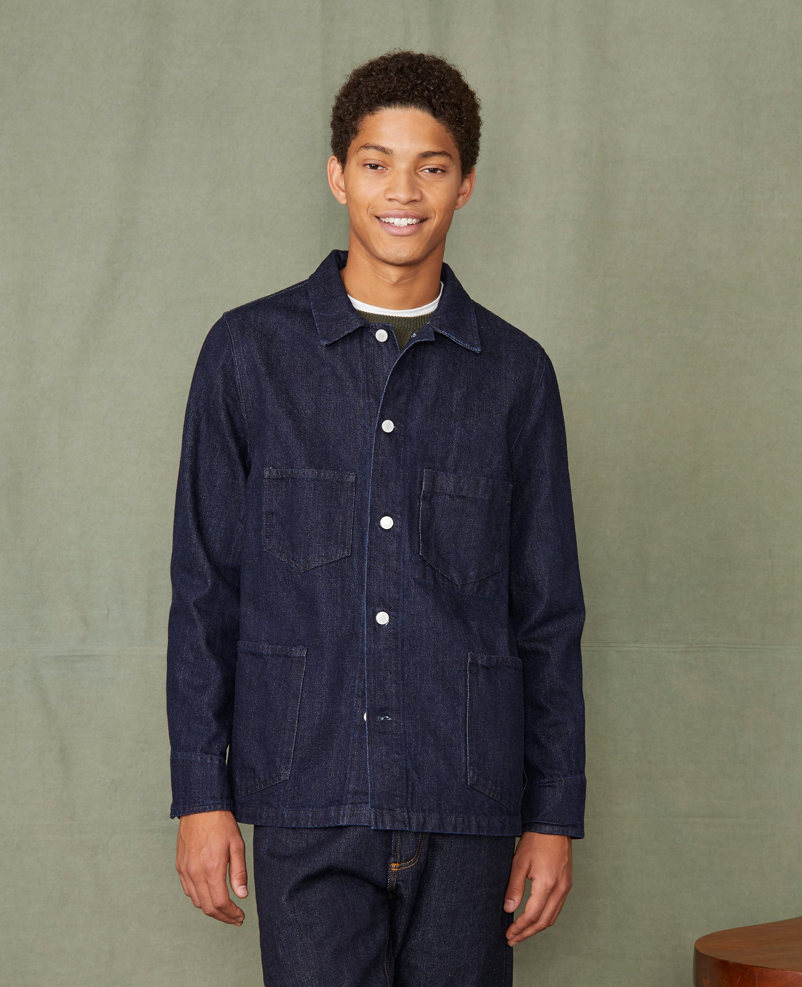 Veste chore denim selvedge japonais – Officine Générale