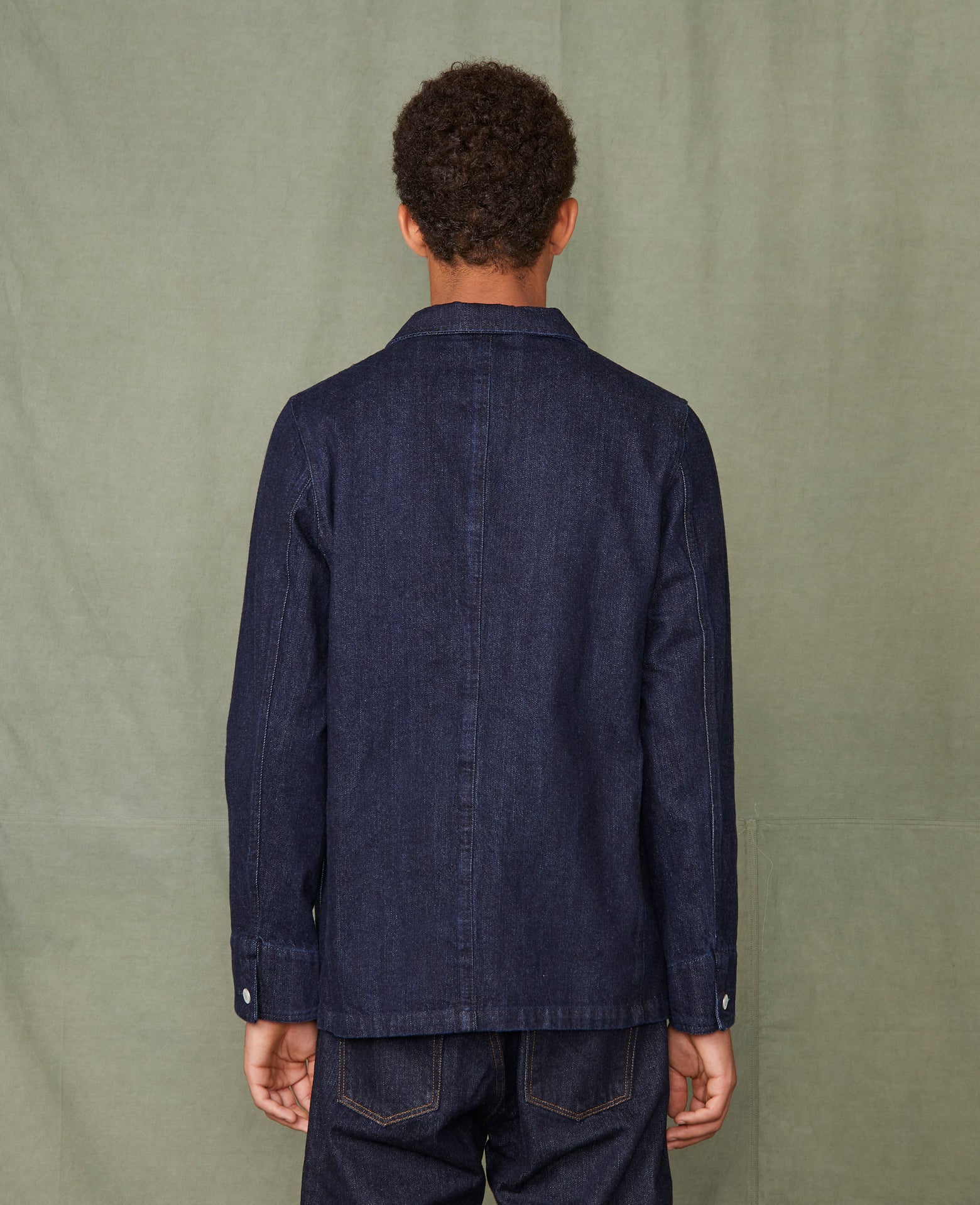 Veste chore denim selvedge japonais – Officine Générale