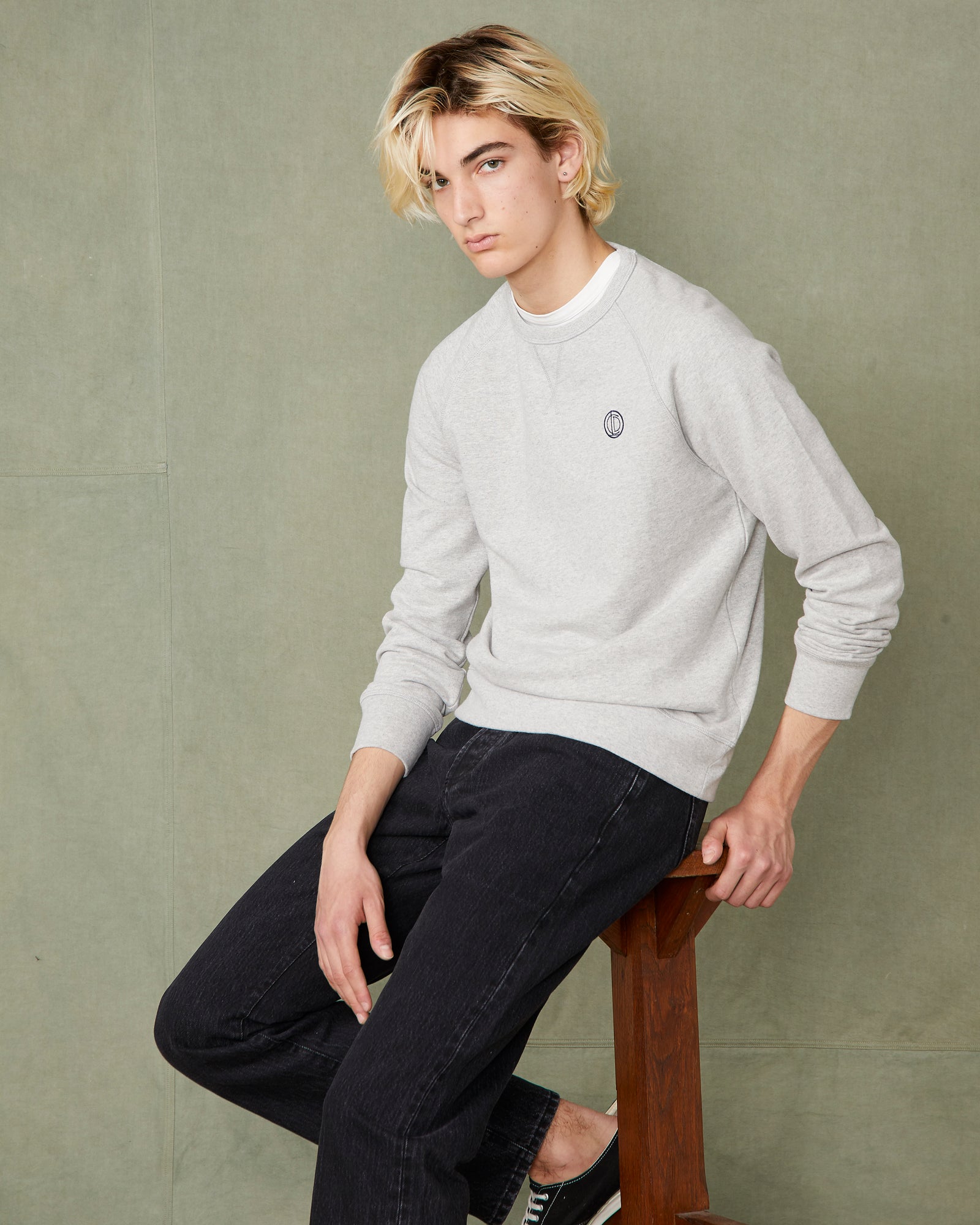 Sweatshirt col rond