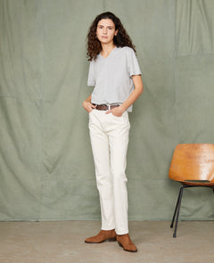 V neck t-shirt - Miniature 2