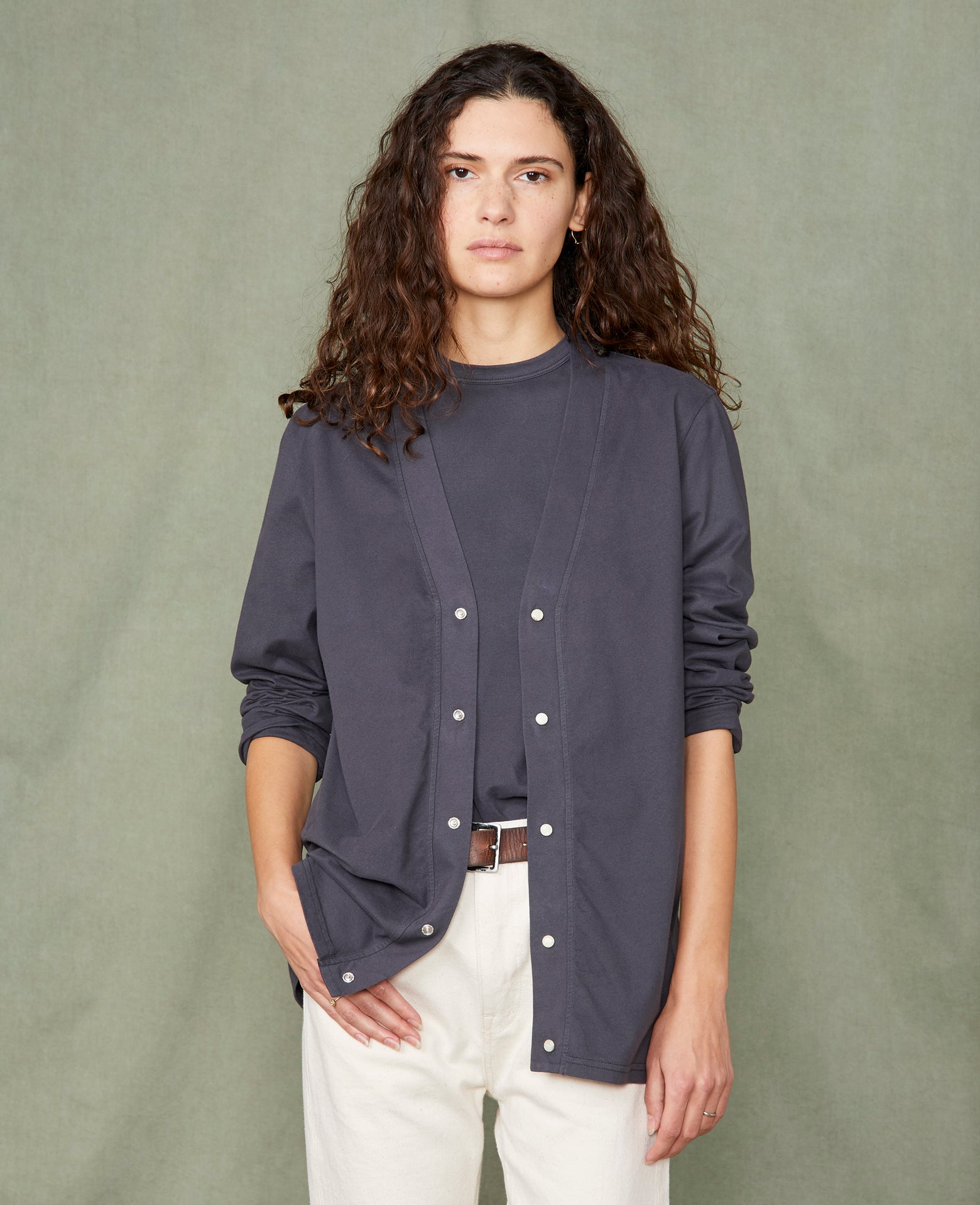 Jersey cardigan - Image 4