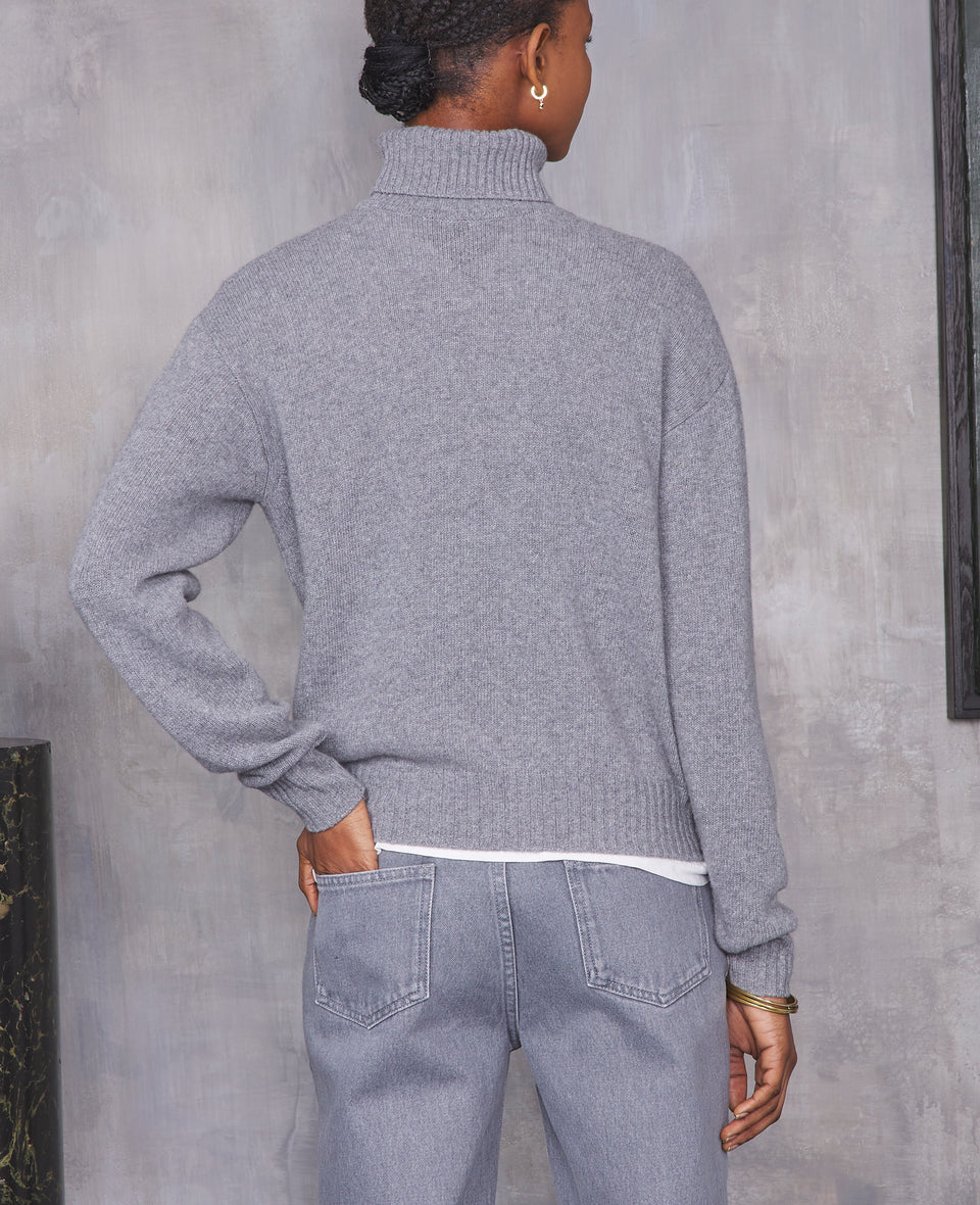 Pull col roulé thea - Image 3